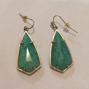 Kendra Scott Carla earrings in Amazonite